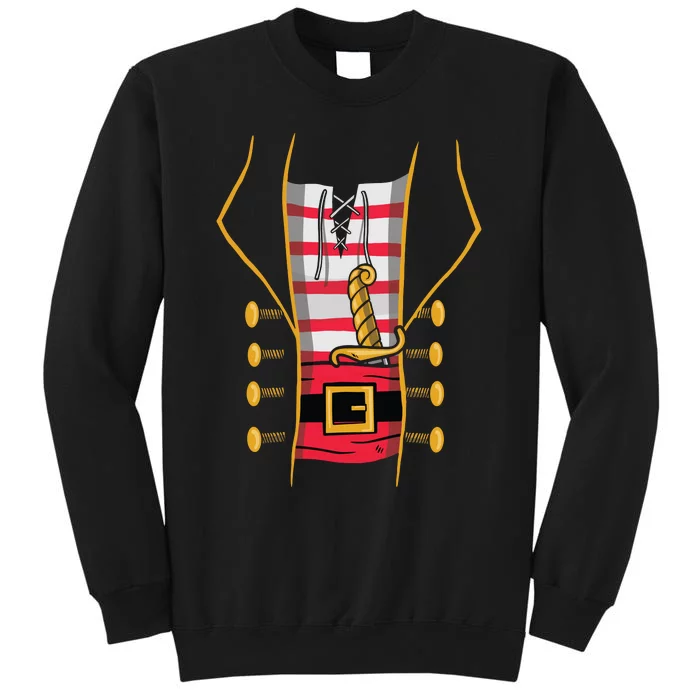 Pirate Costume Tall Sweatshirt