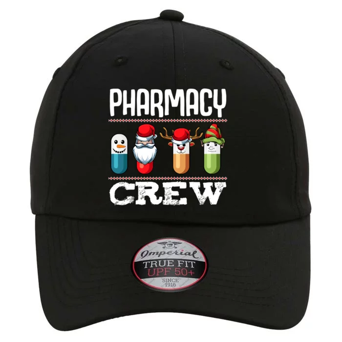 Pharmacy Crew Pills Christmas Pharmacist Medicine Funny Gift The Original Performance Cap