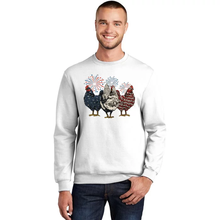 Patriotic Chicken Sweatshirt