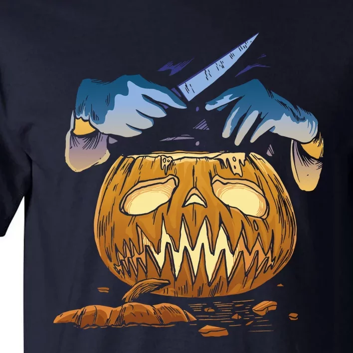 Pumpkin Carving Tall T-Shirt