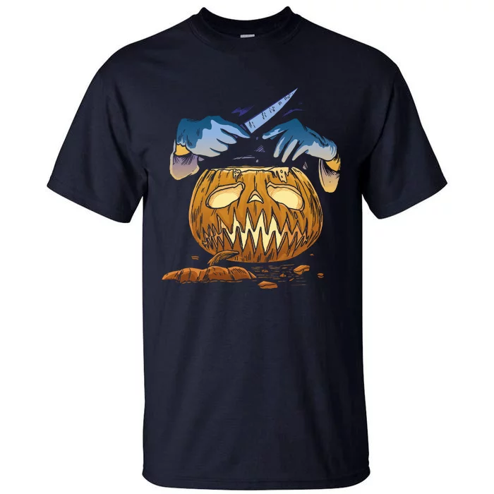 Pumpkin Carving Tall T-Shirt