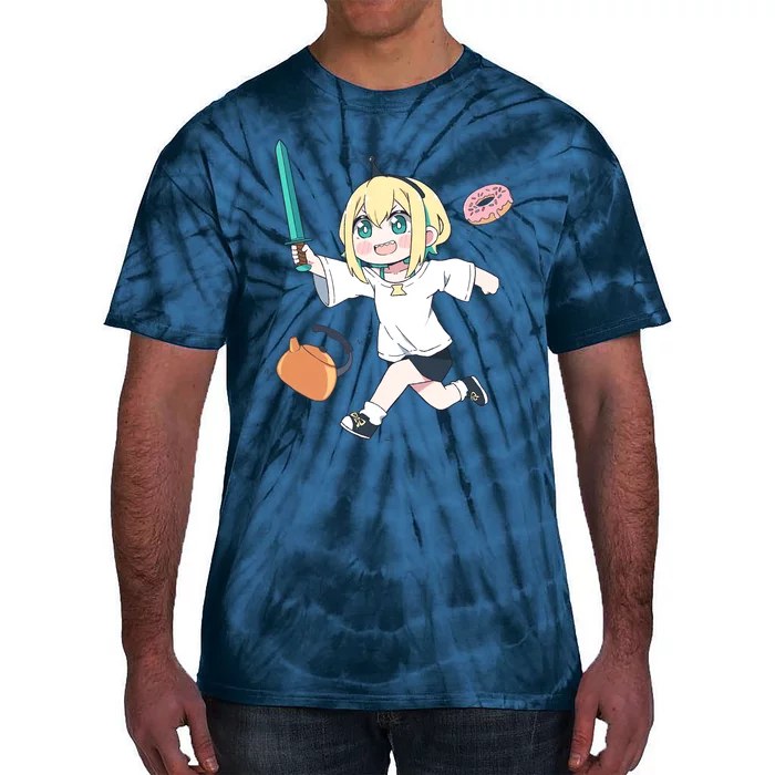 Pikamee Cute Tie-Dye T-Shirt