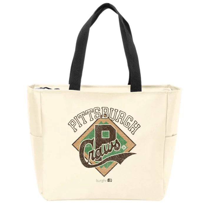 Pittsburgh Crawfords Zip Tote Bag