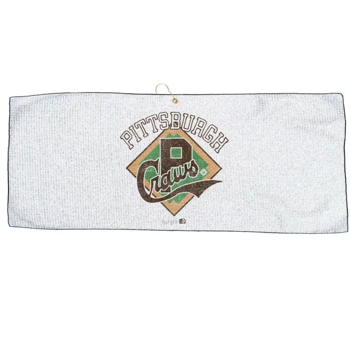 Pittsburgh Crawfords Large Microfiber Waffle Golf Towel