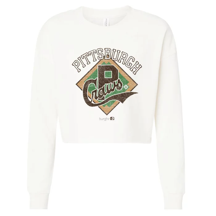 Pittsburgh Crawfords Cropped Pullover Crew