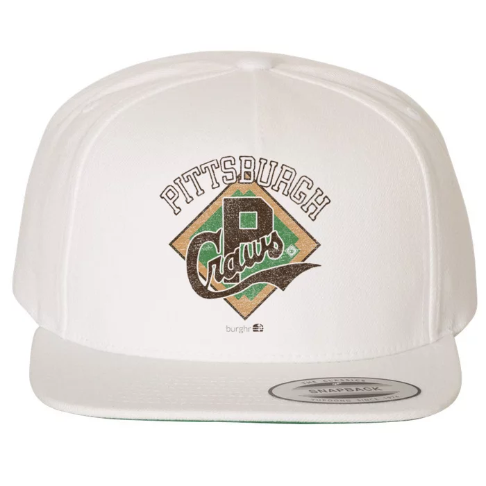 Pittsburgh Crawfords Wool Snapback Cap