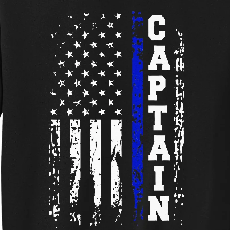 Police Captain Police Rank Captain Gift Tall Sweatshirt