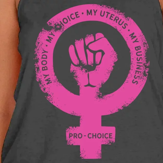 Pro Choice Women's Knotted Racerback Tank