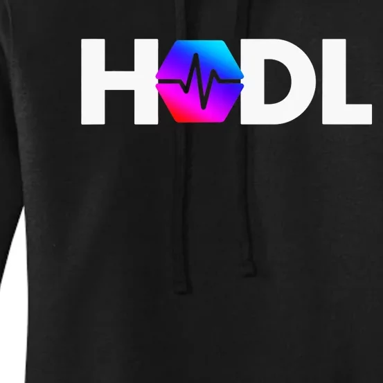 Pulse Chain PLS Hodl Cryptocurrency Crypto Trader Gift Women's Pullover Hoodie