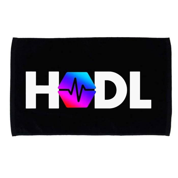 Pulse Chain PLS Hodl Cryptocurrency Crypto Trader Gift Microfiber Hand Towel