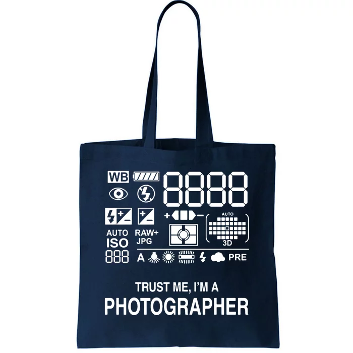 Photographer Camera Tote Bag