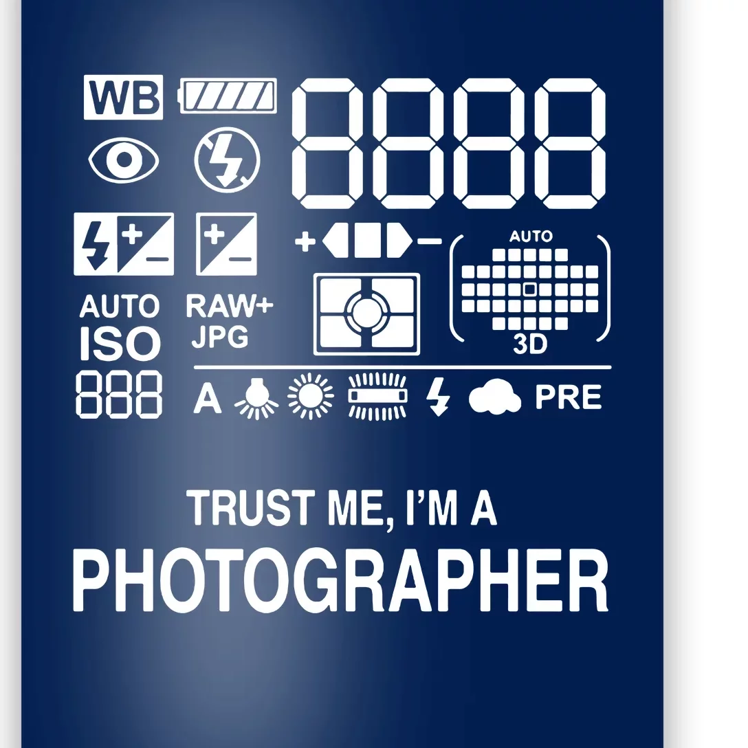 Photographer Camera Poster