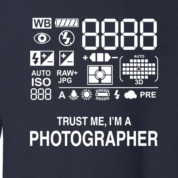 Photographer Camera Toddler Sweatshirt