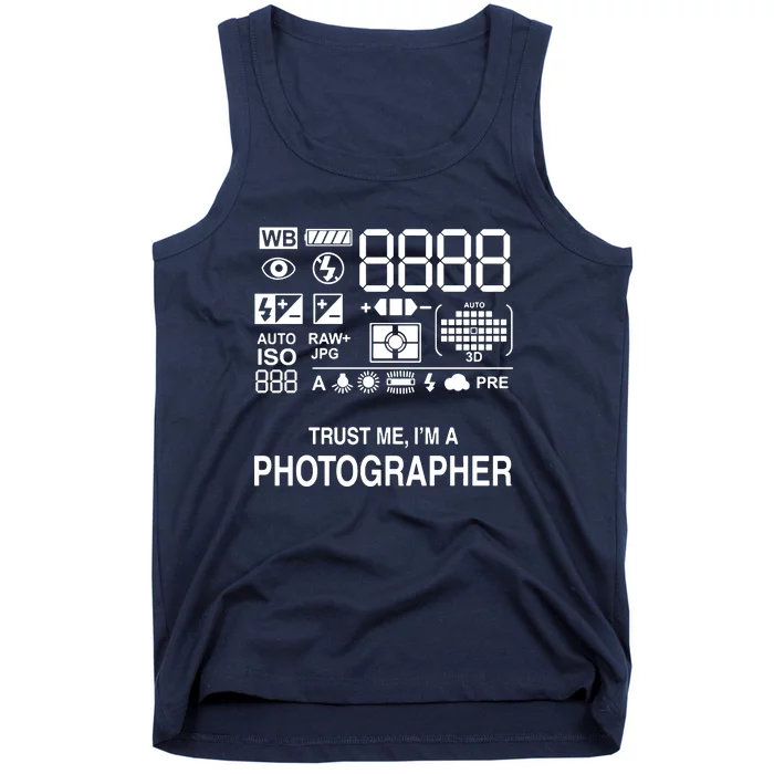 Photographer Camera Tank Top