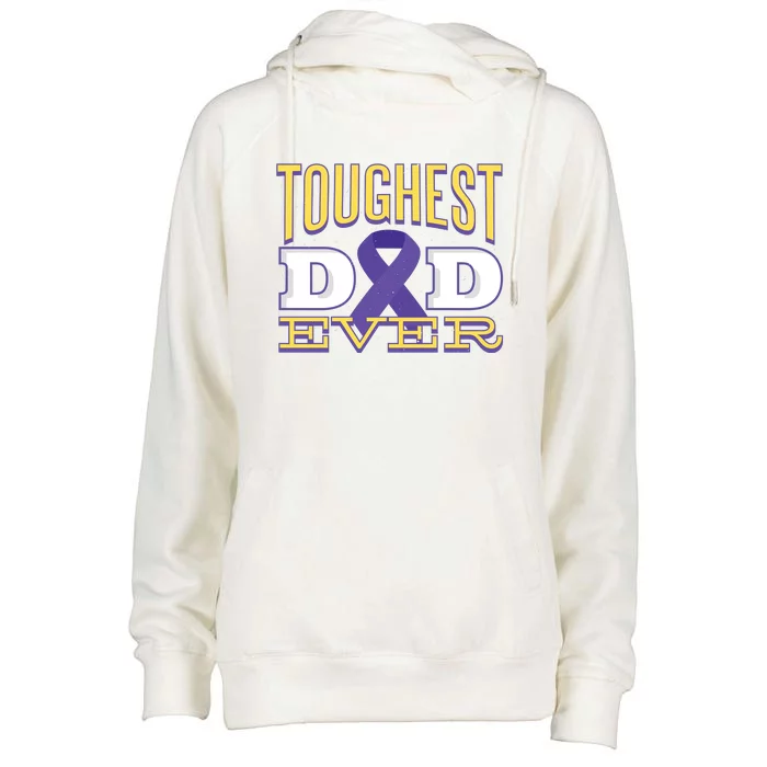 Pancreatic Cancer Awareness Womens Funnel Neck Pullover Hood