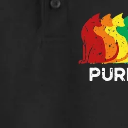 Purride Cat Pride Ally Lgbt Community Rainbow Pride Dry Zone Grid Performance Polo