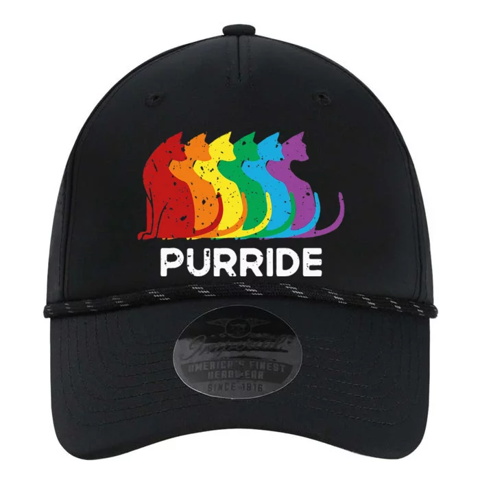 Purride Cat Pride Ally Lgbt Community Rainbow Pride Performance The Dyno Cap