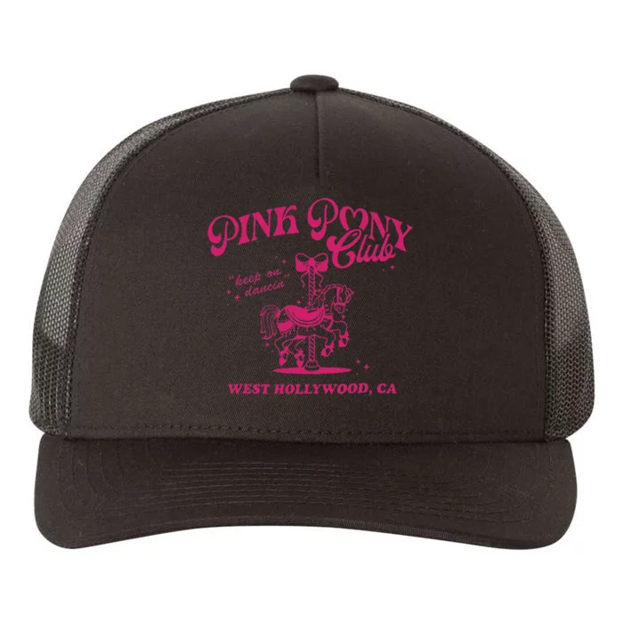 Pony Club Princess Midwest Cowgirl Lesbian Sapphic Yupoong Adult 5-Panel Trucker Hat