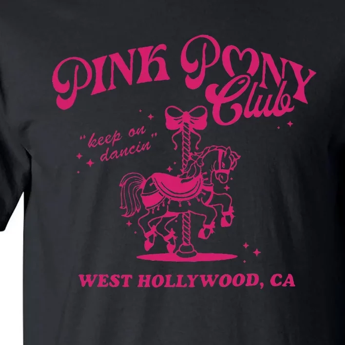 Pony Club Princess Midwest Cowgirl Lesbian Sapphic Tall T-Shirt