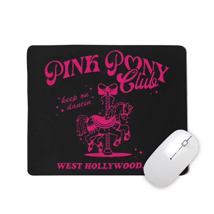 Pony Club Princess Midwest Cowgirl Lesbian Sapphic Mousepad