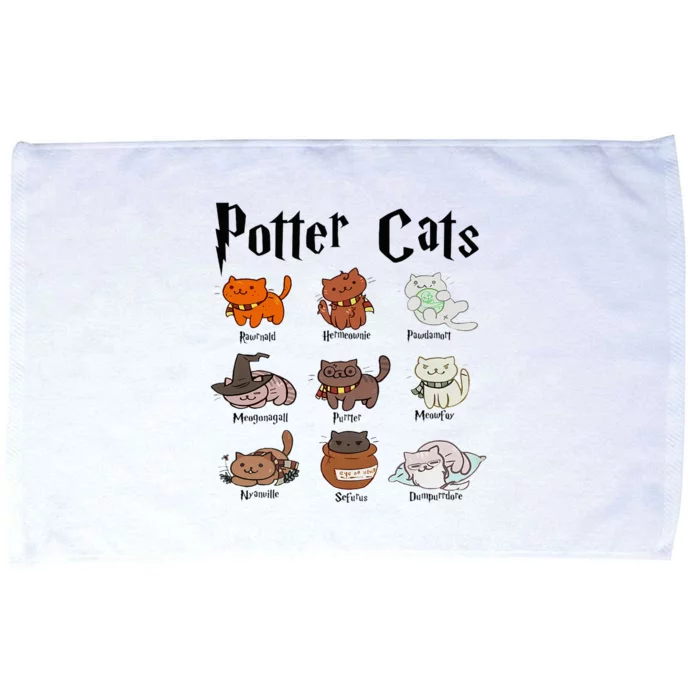 Potter Cats Microfiber Hand Towel