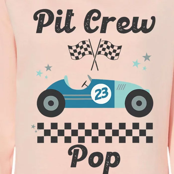 Pit Crew Pop Womens California Wash Sweatshirt