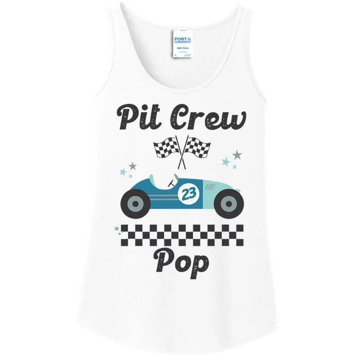 Pit Crew Pop Ladies Essential Tank