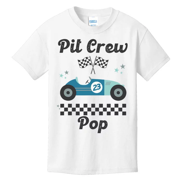 Pit Crew Pop Kids T-Shirt