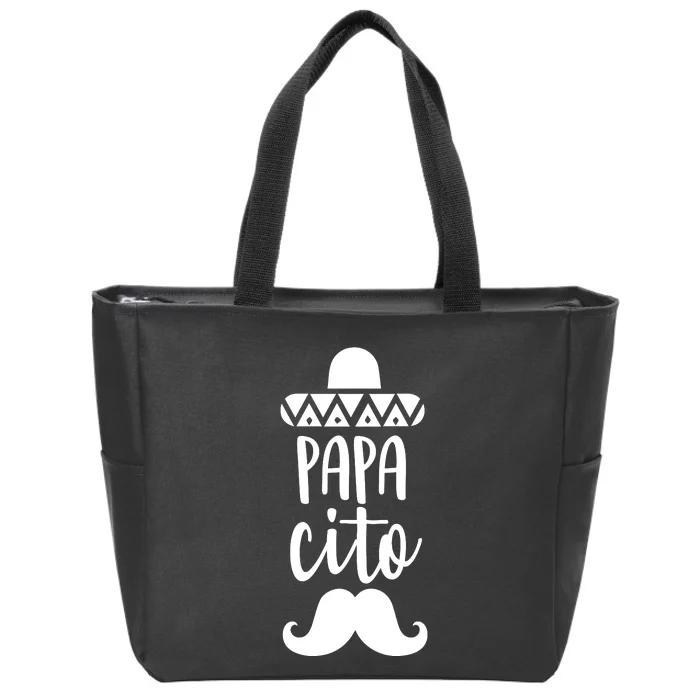 Papa Cito Zip Tote Bag