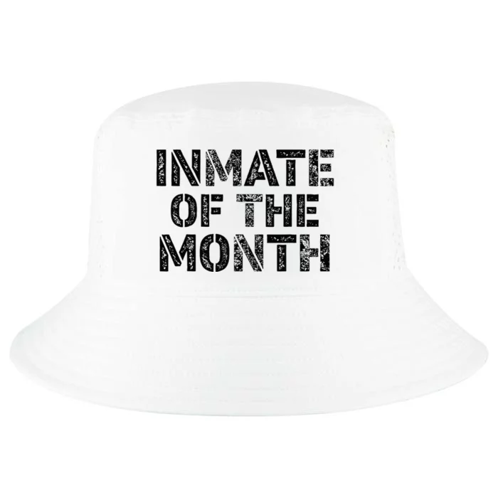 Prisoner Costume Prison Inmate Of The Month County Jail Cool Comfort Performance Bucket Hat