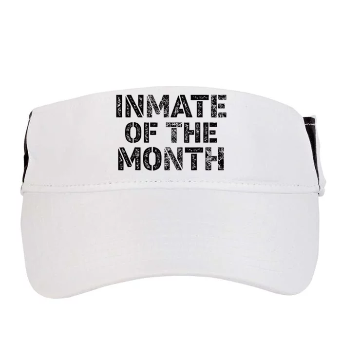 Prisoner Costume Prison Inmate Of The Month County Jail Adult Drive Performance Visor