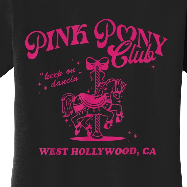 Pony Club Princess Midwest Cowgirl Lesbian Sapphic Women's T-Shirt