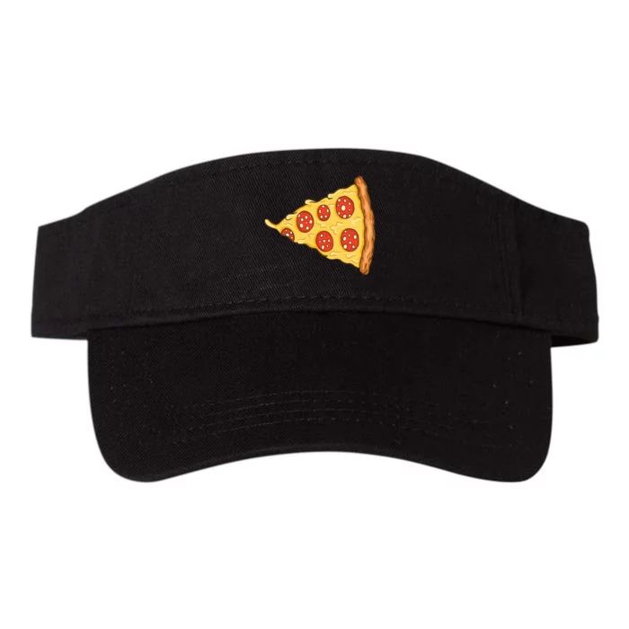 Pizza Costume Pizza Slice Couple Matching Valucap Bio-Washed Visor