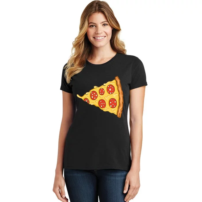 Pizza Costume Pizza Slice Couple Matching Women's T-Shirt