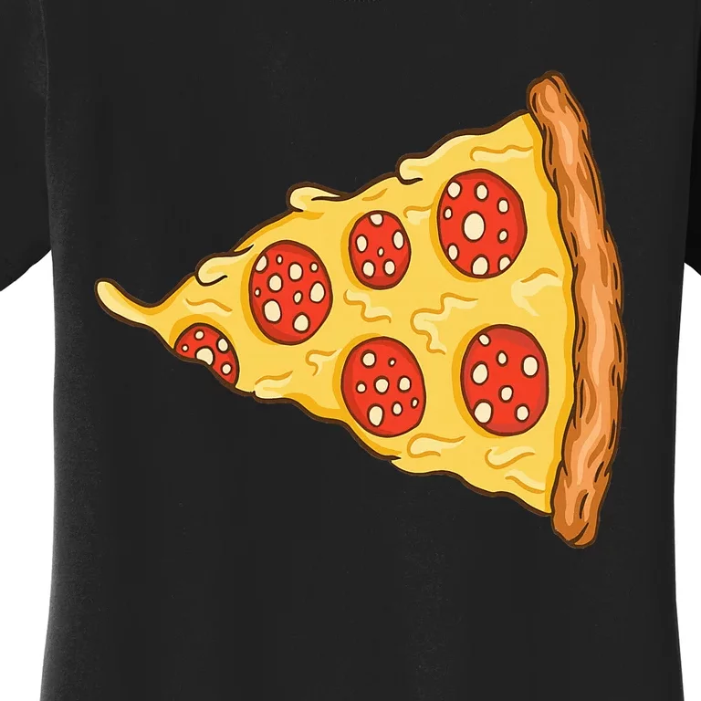 Pizza Costume Pizza Slice Couple Matching Women's T-Shirt