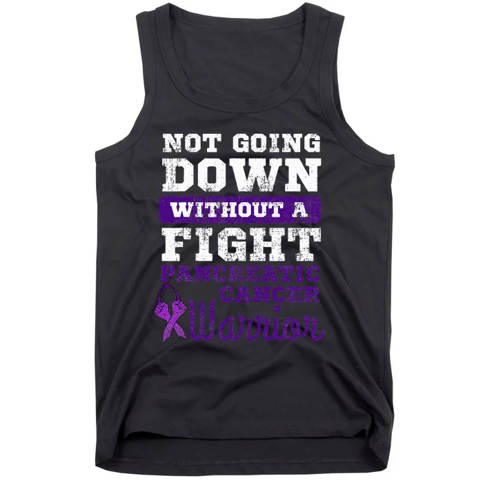 Pancreatic Cancer Pancreas Warrior Chemotherapy Patient Tank Top