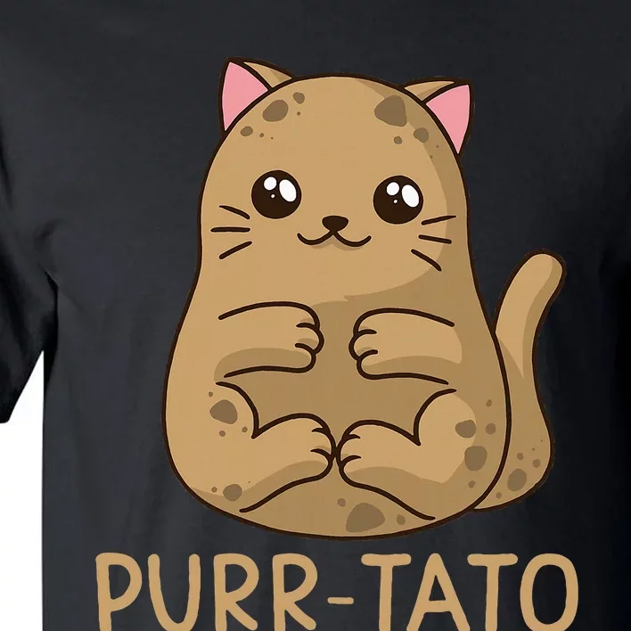 Purrtato Cat Potato Cat Lover Idaho Potatoes Tall T-Shirt