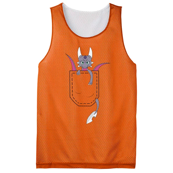 Pocket Cynder Mesh Reversible Basketball Jersey Tank