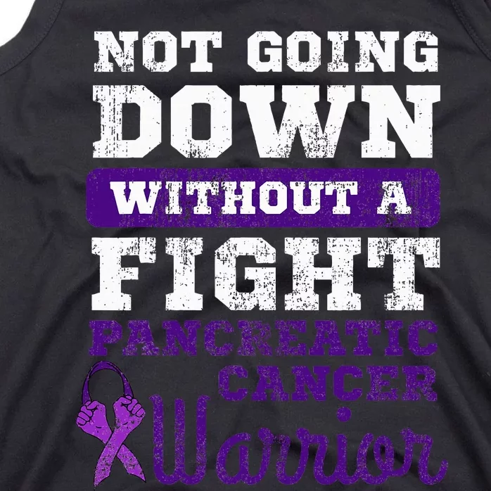 Pancreatic Cancer Pancreas Warrior Chemotherapy Patient Tank Top