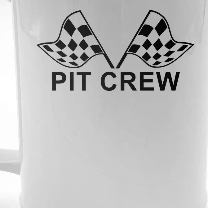 Pit Crew Front & Back Beer Stein