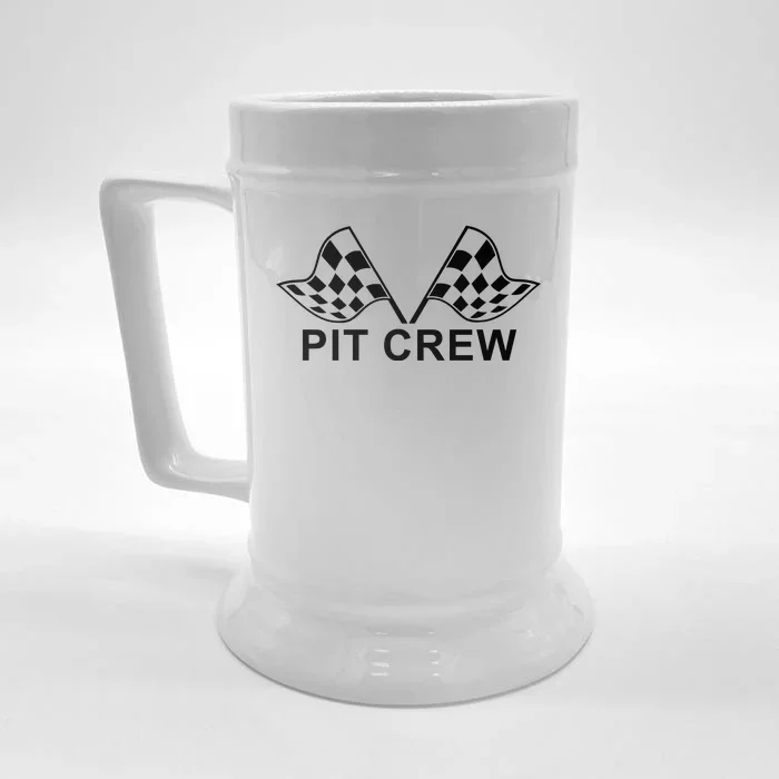 Pit Crew Front & Back Beer Stein