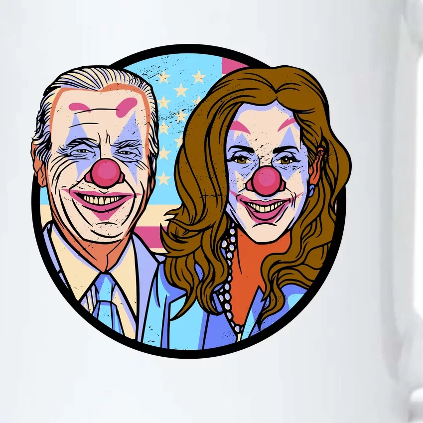 Political Clowns Black Color Changing Mug