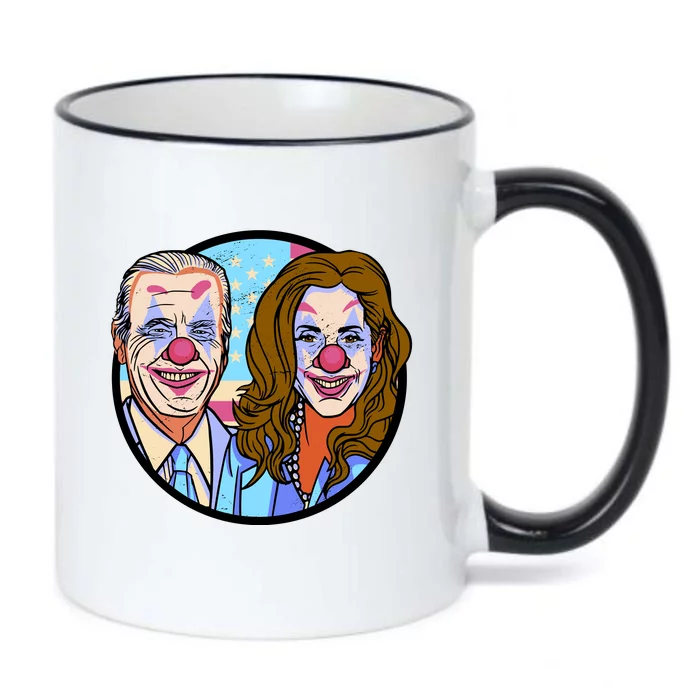 Political Clowns Black Color Changing Mug