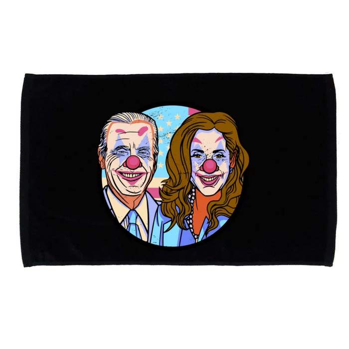 Political Clowns Microfiber Hand Towel