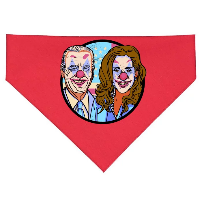 Political Clowns USA-Made Doggie Bandana