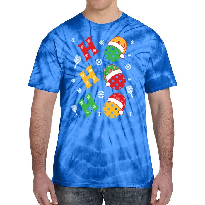 Pickleball Christmas Pickleball Lover Gift Tie-Dye T-Shirt