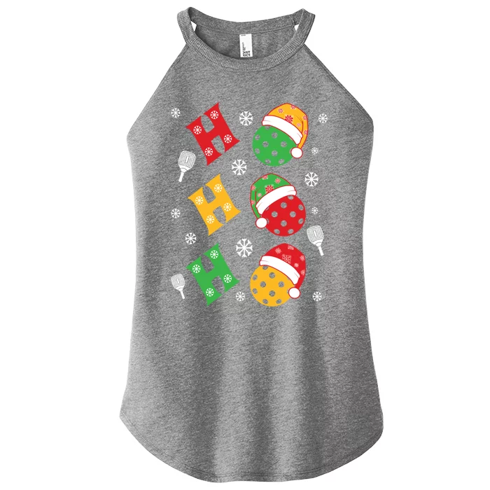 Pickleball Christmas Pickleball Lover Gift Women’s Perfect Tri Rocker Tank