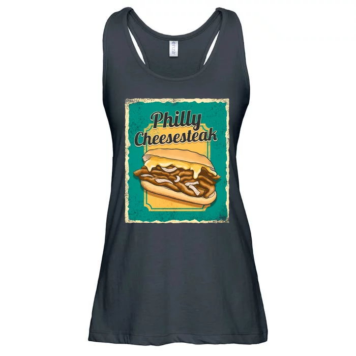 Philly Cheesesteak Ladies Essential Flowy Tank