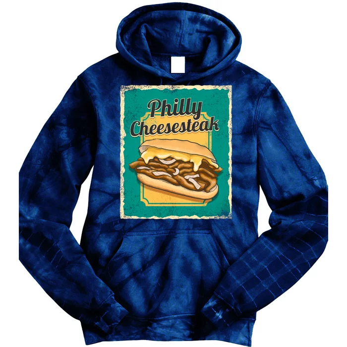 Philly Cheesesteak Tie Dye Hoodie