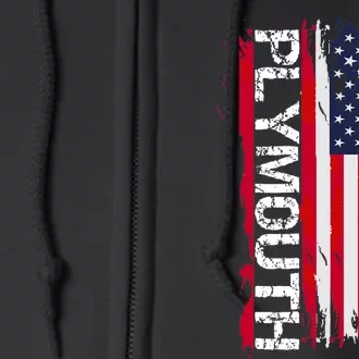 Plymouth City Full Zip Hoodie